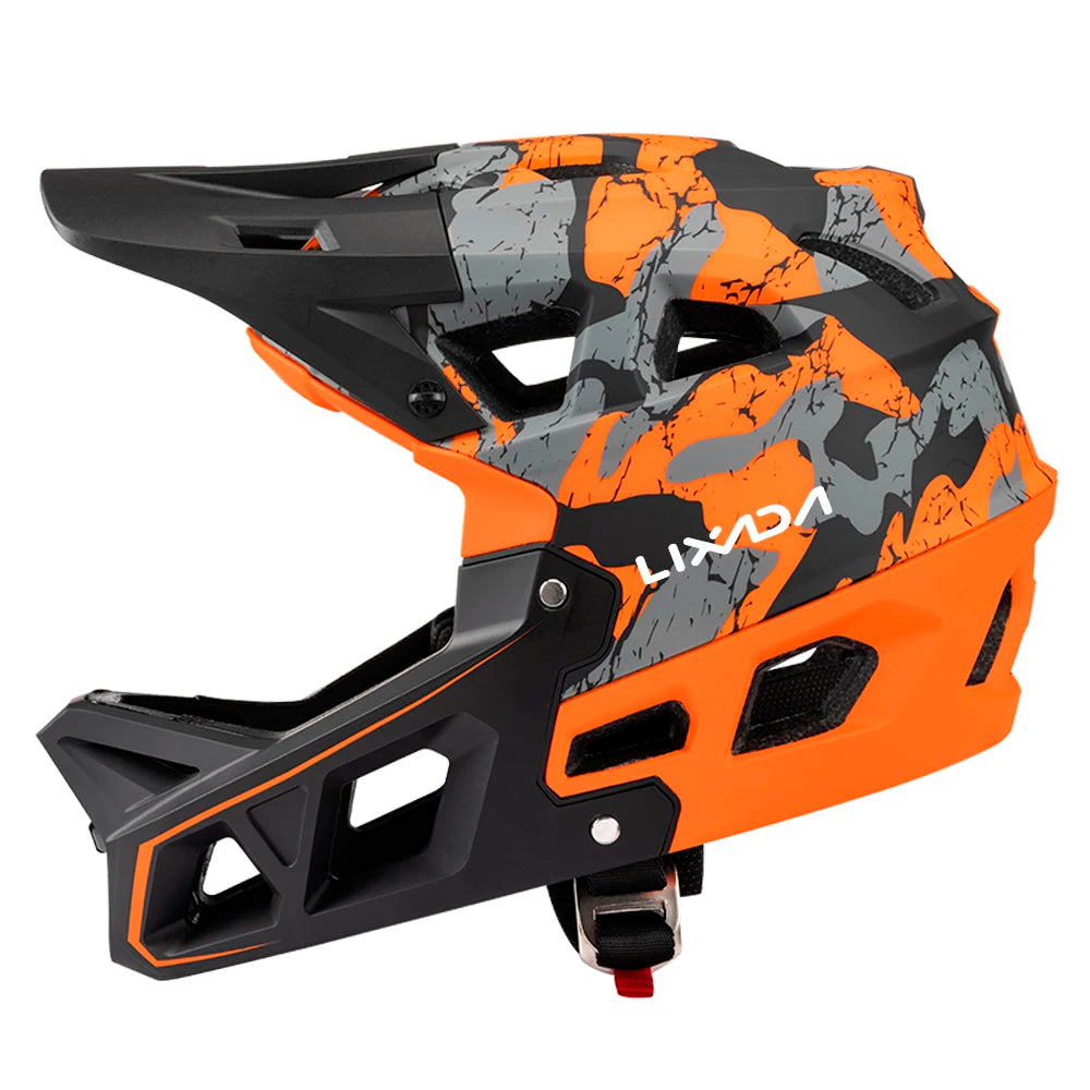 Capacete integral LIXADA - Downhill, Enduro, BTT, BMX, Trotinete Capacete integral LIXADA - Downhill, Enduro, BTT, BMX, Trotinete